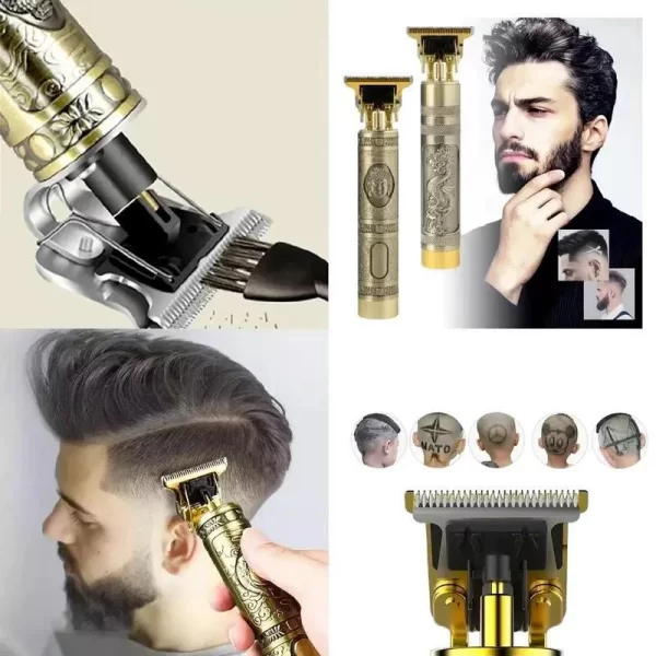 Máquina de corte de cabelo DAFUSHOP para designer de barba masculino profissional elétrico aleatório - Image 2