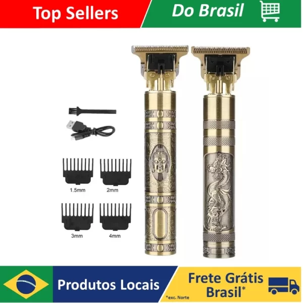 Máquina de corte de cabelo DAFUSHOP para designer de barba masculino profissional elétrico aleatório