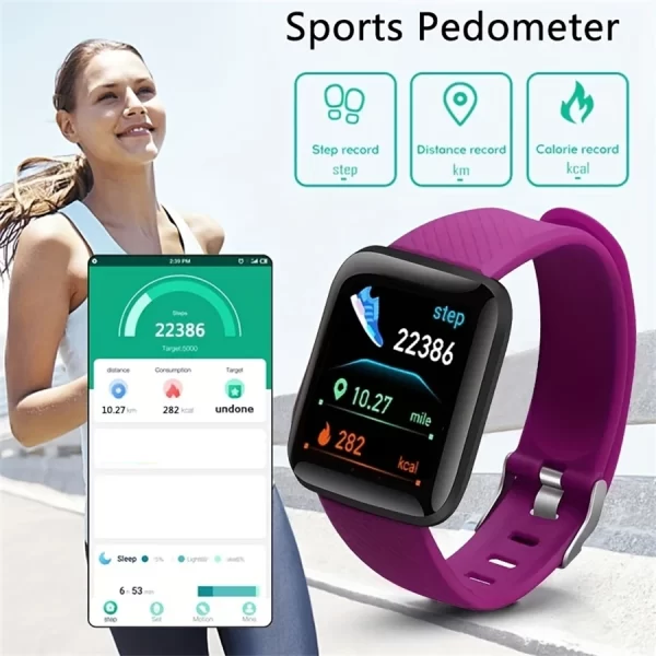 Smartwatch masculino feminino relógios de pulso relógio inteligente mensagem monitor de fitness pulseira presente aniversário relógio eletrônico para xiaomi huawei - Image 3