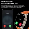 t800 ultra, relógio inteligente masculino 49mm série 8 2.3 "tela amoled nfc bússola à prova dwaterproof água para apple watch iwo ultra 8 smartwatch - Image 5