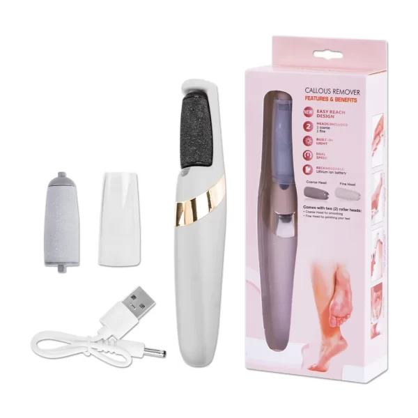 Arquivo de pé elétrico usb ferramentas pedicure moedor removedor de calos de pele morta para duro rachado remover máquina esfoliar cuidados com os pés - Image 8