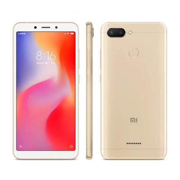 Xiaomi redmi 6 smartphone googleplay celular 5.45 "tela cheia ai face ing telefone usado - Image 4