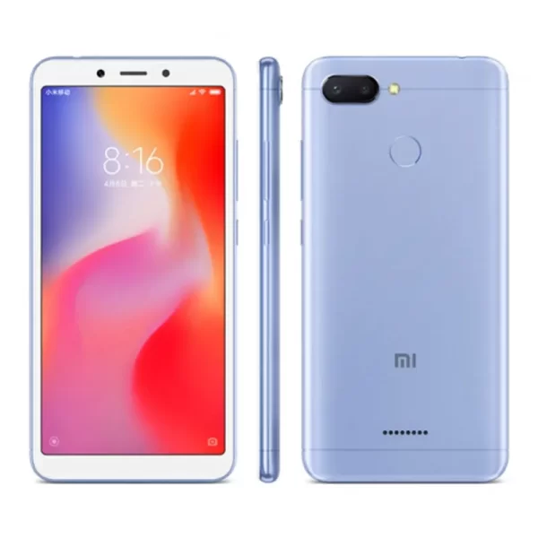 Xiaomi redmi 6 smartphone googleplay celular 5.45 "tela cheia ai face ing telefone usado - Image 5