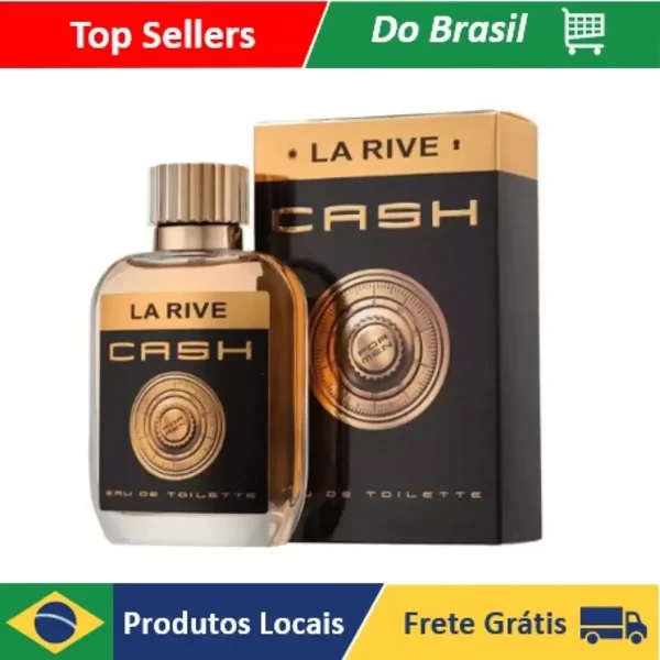 Perfume Cash La Rive Masculino Eau de Toilette 100ml original - Image 4