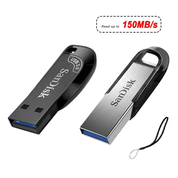 Sandisk USB 3.0 Pendrive 512GB 256GB 128GB 64GB 32GB USB Flash Drive 32 64 128 GB Pen Drive USB Flash Stick Disk na memória chave