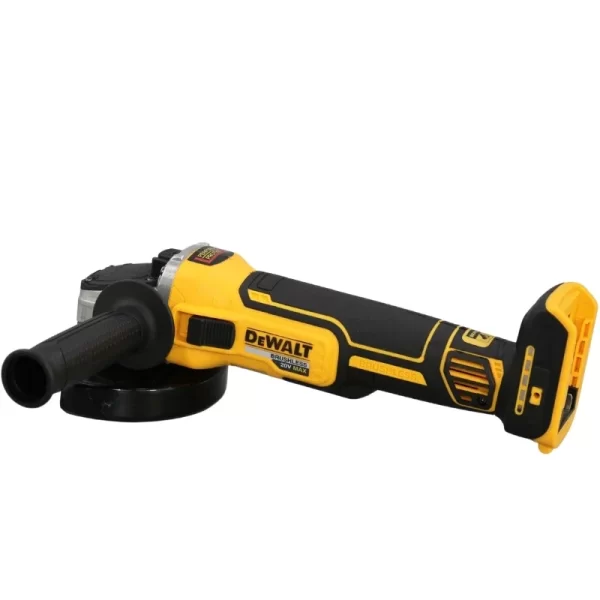 DEWALT DCG405 100/125mm 18V bateria de lítio sem escova moedor de ângulo de cabeça plana máquina de corte de ferramenta nua - Image 2